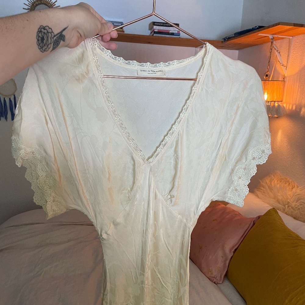 Spell & the Gypsy Petal Jacquard Nightgown Dress